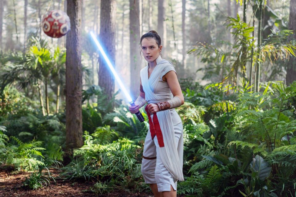 Daisy Ridley as Rey in Star Wars: The Rise of Skywalker