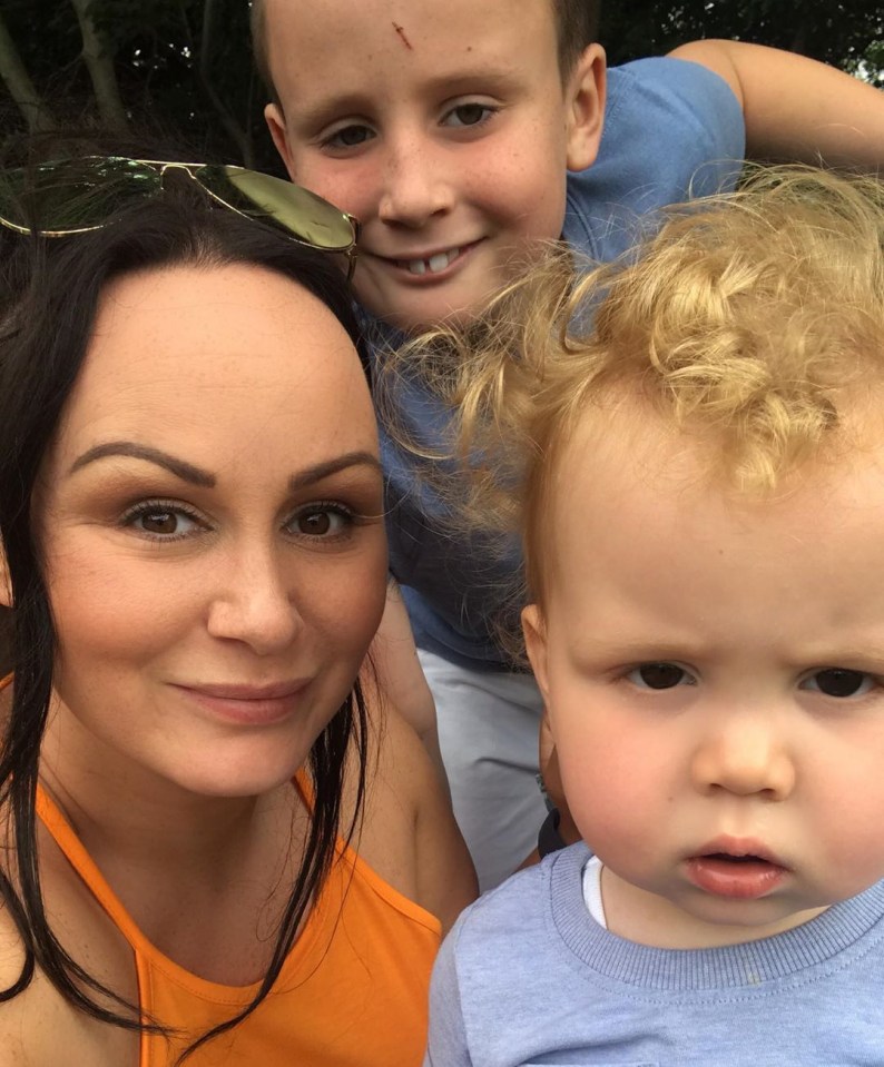 Chanelle is mum to Blakely, 11, and Frankie, three