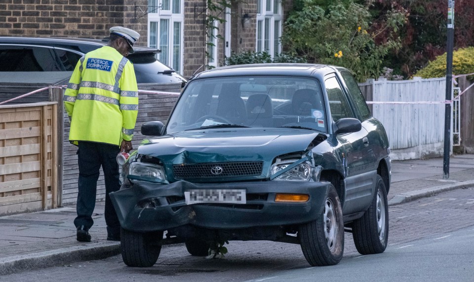 The mum was driving a Toyota Rav4