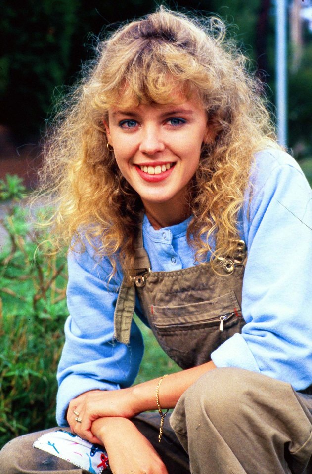 Kylie first appeared as Charlene in Neighbours in April 1986