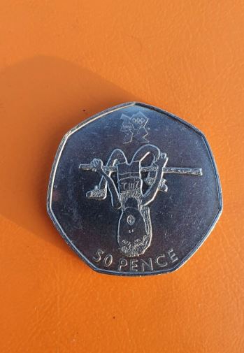 The Blue Peter 50p has sold for an eye-watering price