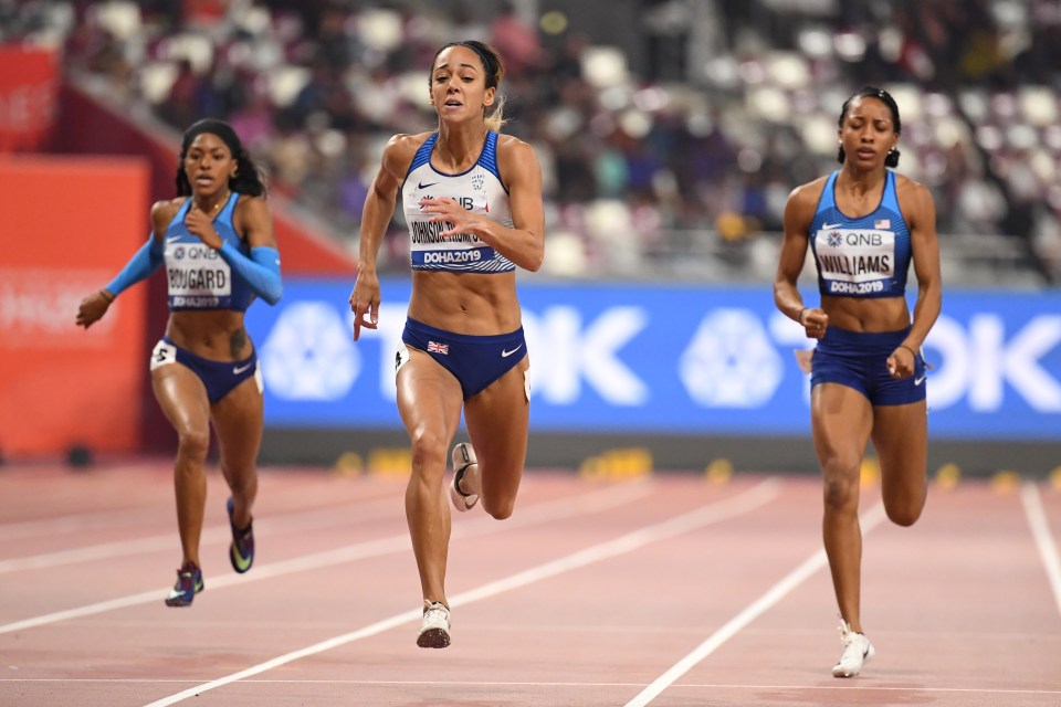 British athlete Katarina Johnson-Thompson stormed to gold in 2019