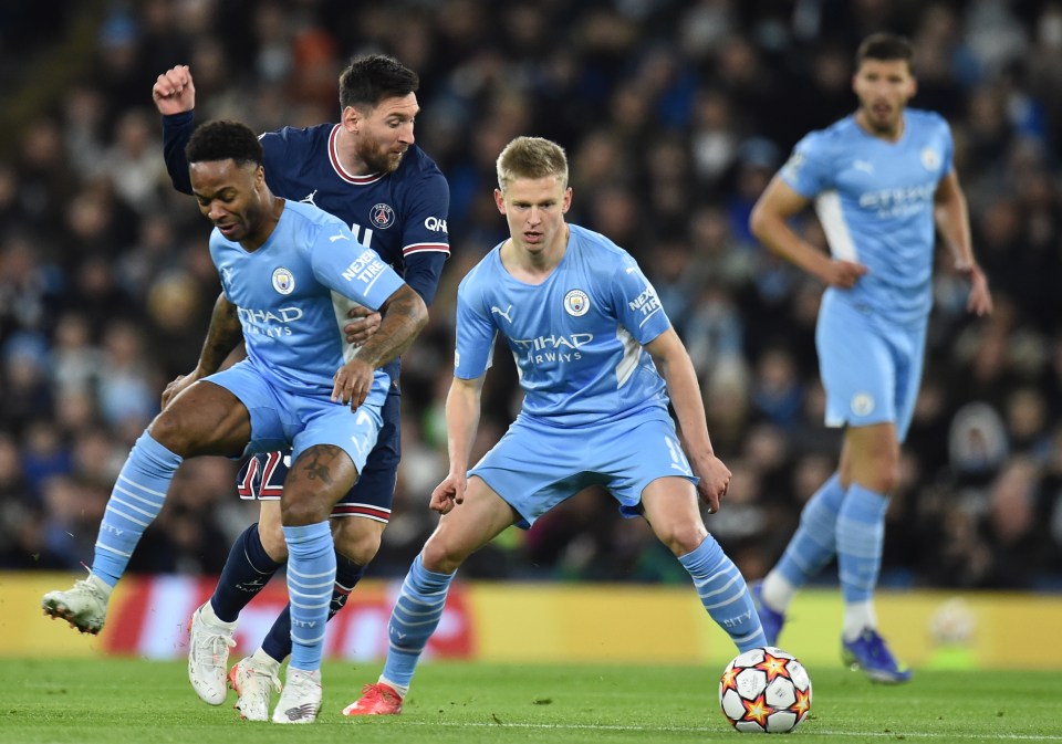 Manchester City are in profit thanks to sales including Raheem Sterling and Oleksandr Zinchenko