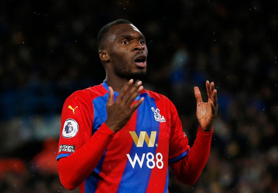 Christian Benteke is surplus to requirements at Crystal Palace