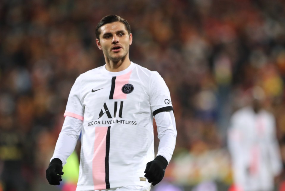 Mauro Icardi is one of the 11-strong list which cost PSG £240m in transfer fees