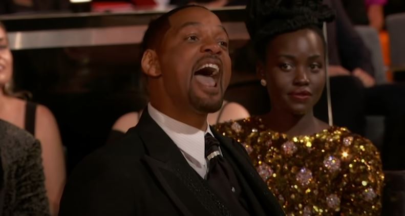 Smith at the Oscar ceremony