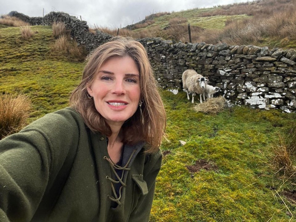 Amanda is best known for starring in Our Yorkshire Farm since 2018