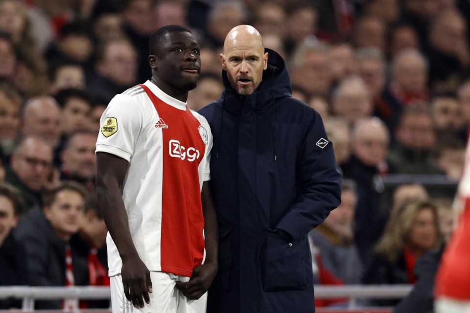 Brian Brobbey worked under Erik ten Hag at Ajax