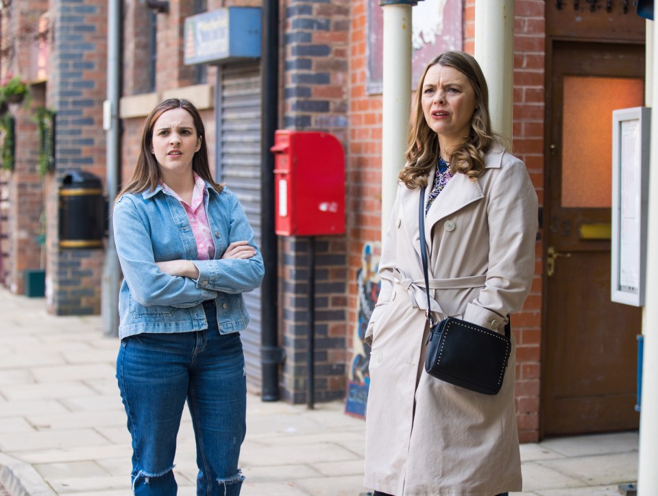 Elle has played Tracy Barlow's daughter on Coronation Street since 2010