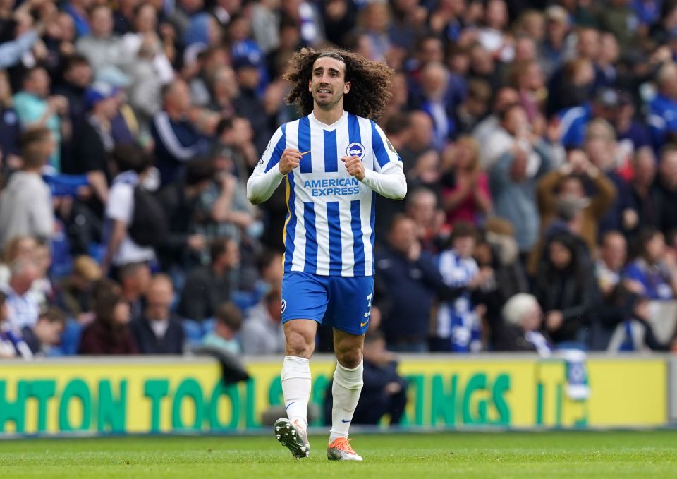 City's latest bid for Brighton ace Marc Cucurella has been rejected