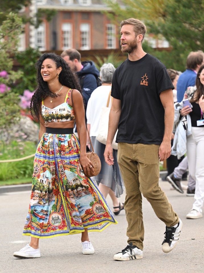 Vick Hope is engaged to superstar DJ Calvin Harris