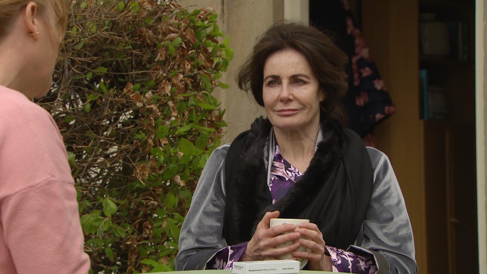 Sally Dexter will leave Emmerdale and confirmed her exit storyline