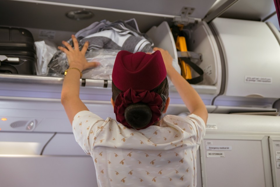 Mums have shared the best suitcases that fit into the overhead lockers during a flight