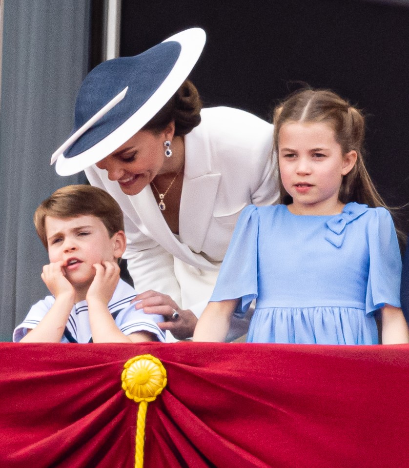 Kate Middleton let slip that Prince Louis is following in her footsteps enjoying her hobby of tennis