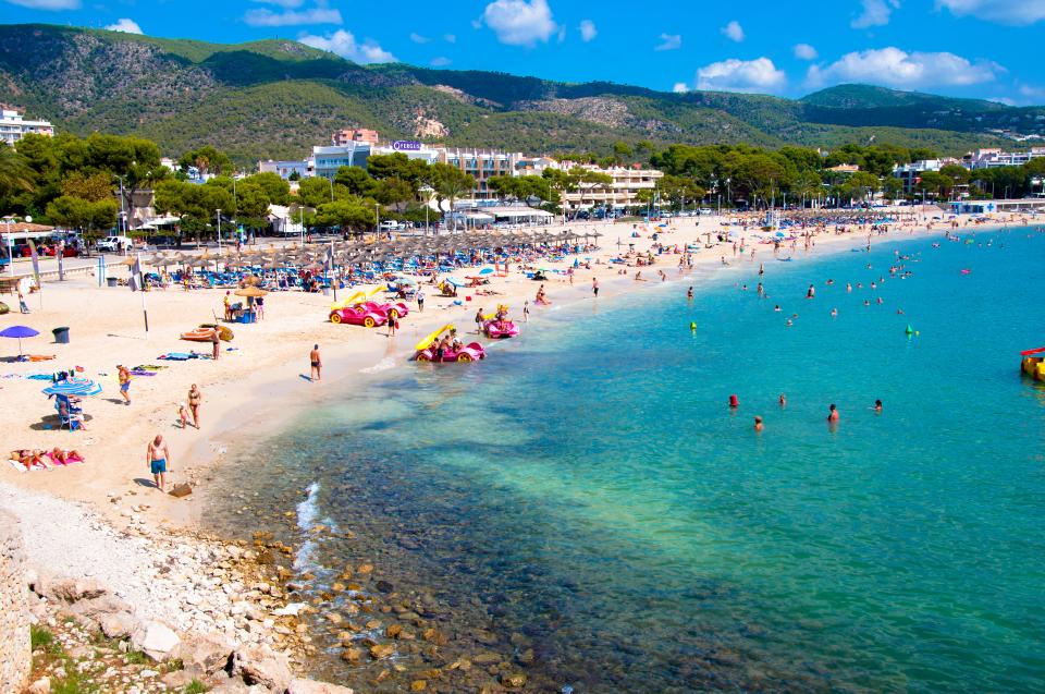 The bargain breaks - all under £85pp a night - are available in popular destinations including Greece, Turkey and Spain (pictured)