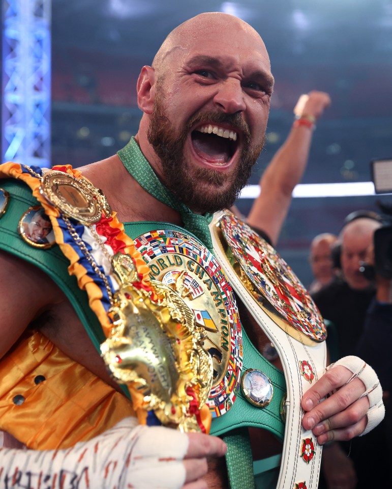 The Gypsy King is well and truly content with his achievements in the ring