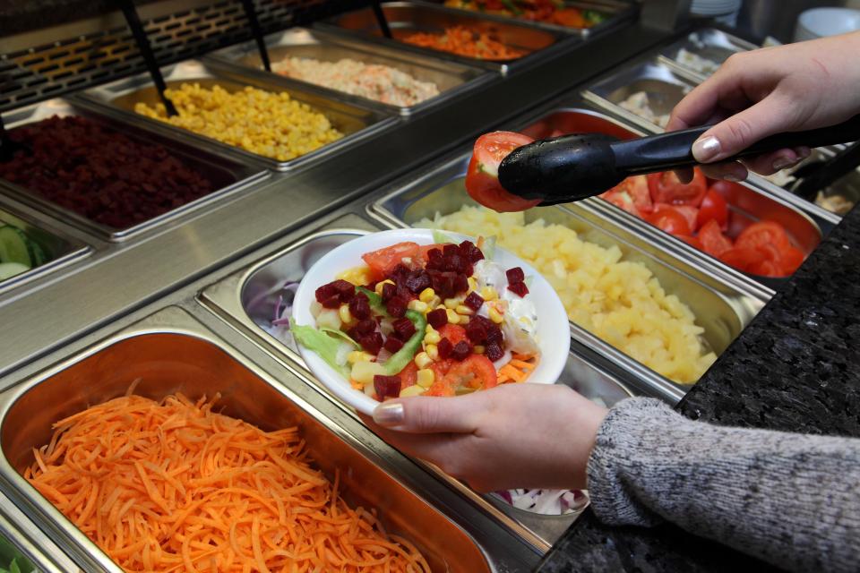 Harvester have backed down over plans to scrap the serve-yourself salad bar