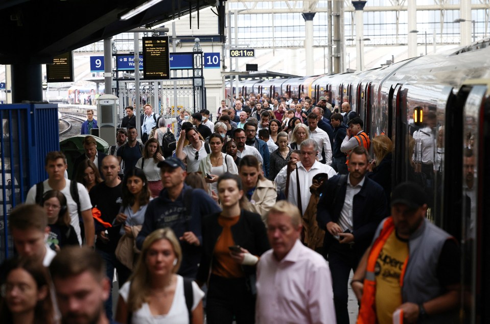 Train  drivers are poised to derail Britain with their biggest strikes in 25 years