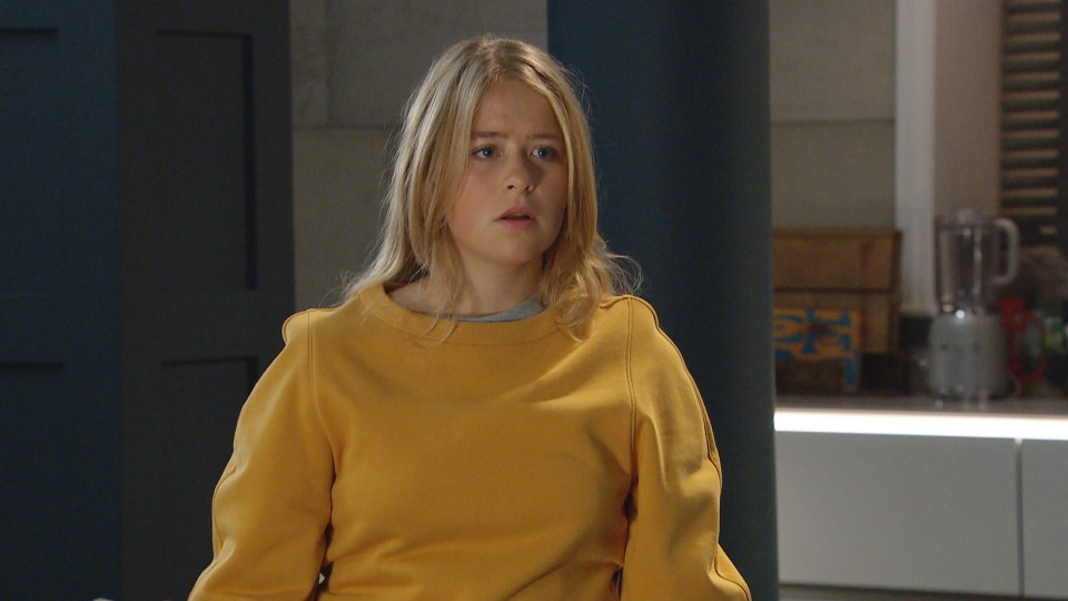 Emmerdale's Liv Flaherty got the shock of her life on tonight's episode