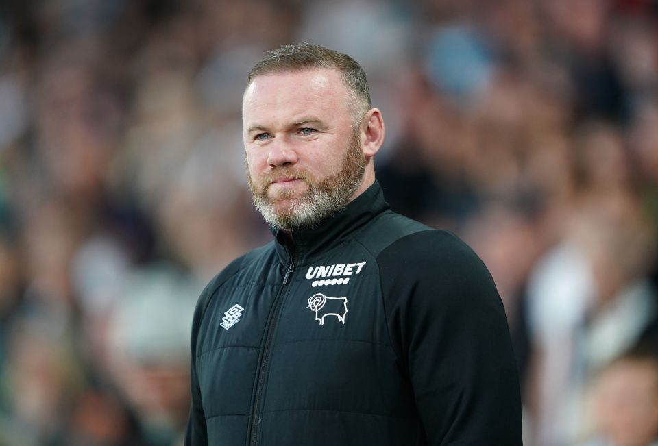 Rooney stepped down as manager of Derby County last month