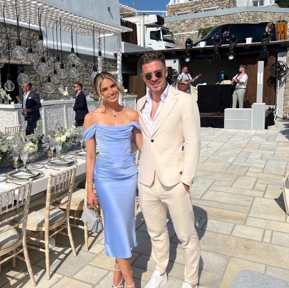 The couple attended two weddings before a romantic getaway in Athens