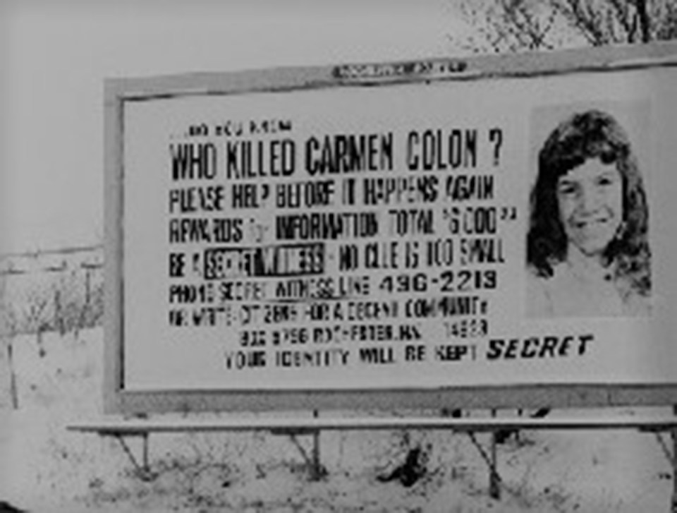 Carmen was abducted and brutally murdered