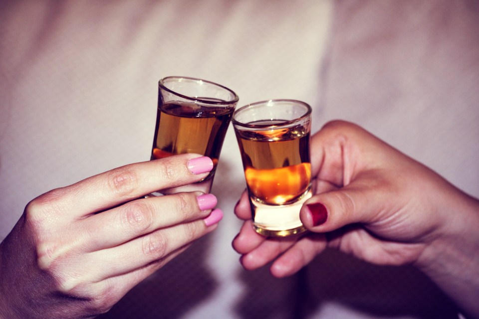 According to expert Kathryn Hague, if you give an alcoholic shot as your wedding favour, you're up for a good time