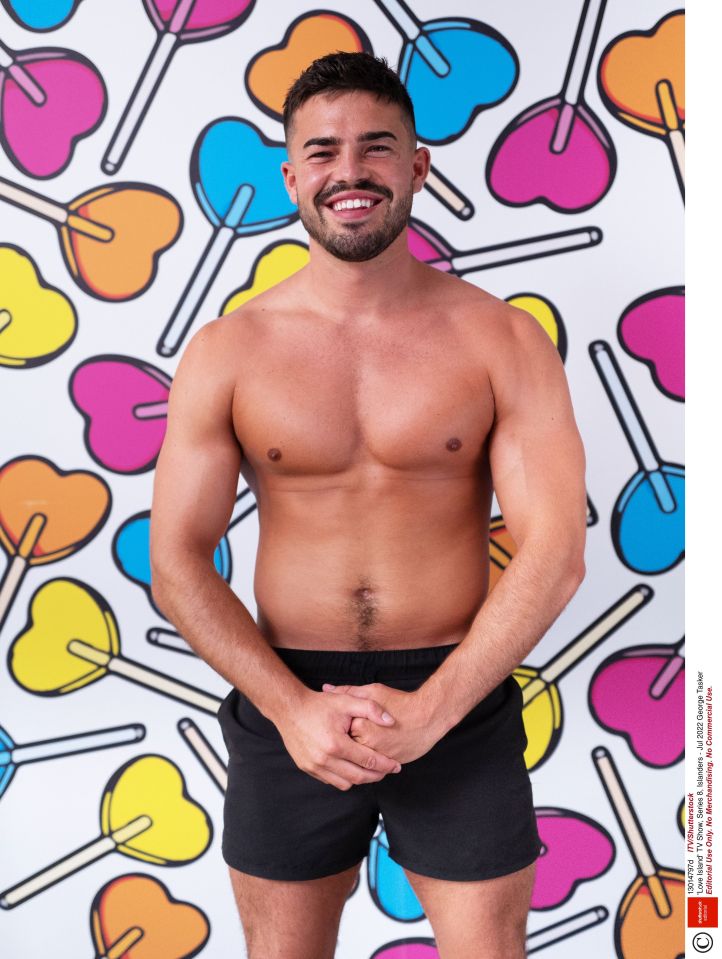 George is a labourer from the Cotswolds among the six new boys that have joined Love Island