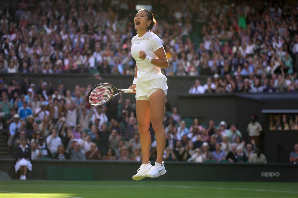 Raducanu, 19, reached round two of Wimbledon