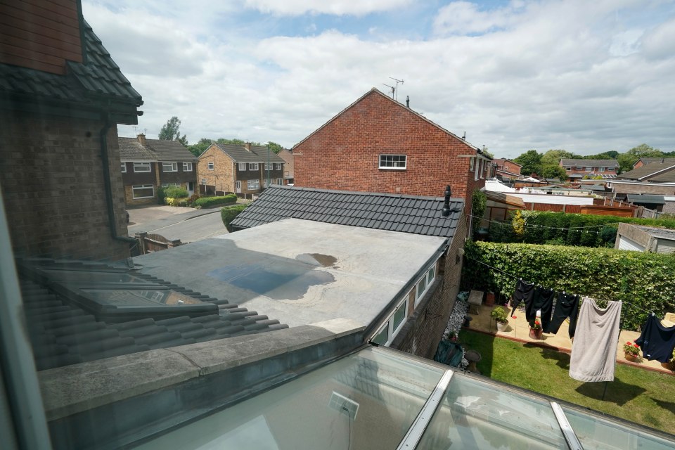 According to plans submitted to the council, the Pearsons' neighbours wanted to convert their loft to add two offices, a playroom and print room