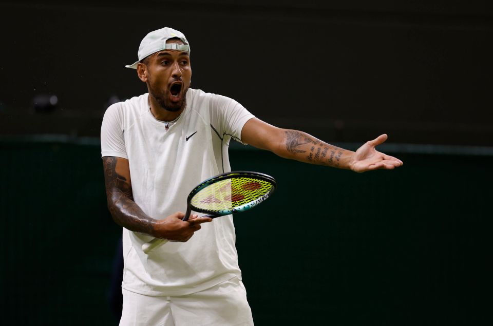 Controversial ace Nick Kyrgios wanted umpire Damien Dumusois replaced