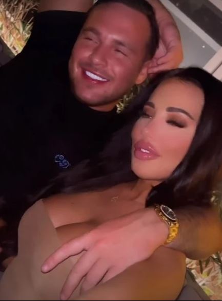 Towie stars were last night praying for their TV pal Yazmin Oukhellou after a car crash that killed her boyfriend Jake McLean