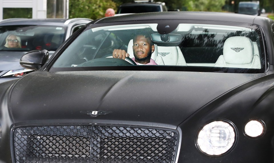 Fred turned up in his fancy Bentley