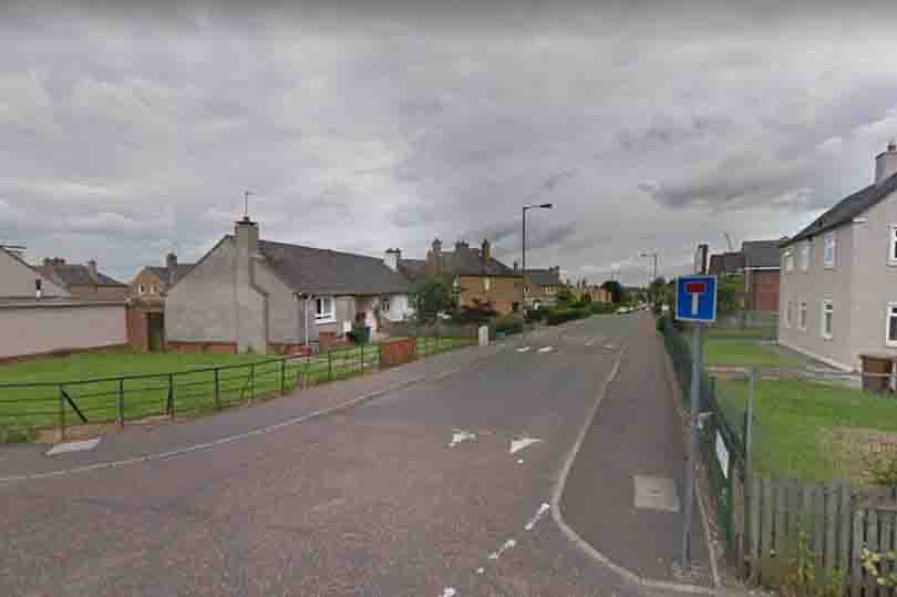 There is no assigned parking on their street - Broomhouse Crescent, in Edinburgh