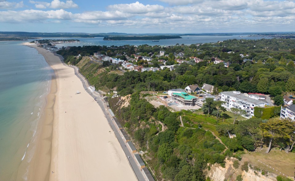 The building development as it looks today as residents claim the 'cover of Covid' has been used for work to get out of hand