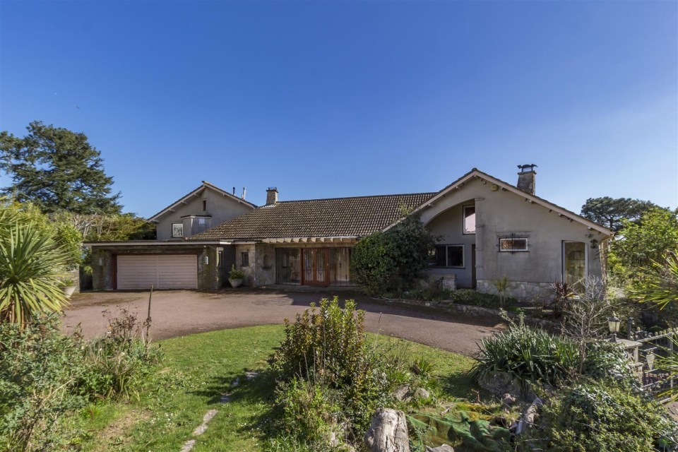 The bungalow as it looked when the land was sold