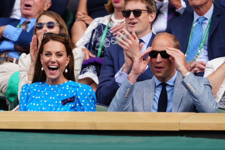 Kate - who is patron of the Lawn Tennis Association - is a regular fixture at Wimbledon