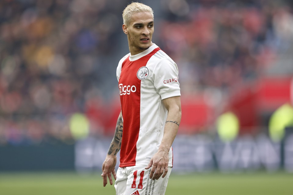 Ajax are reluctant to let Man Utd star Antony leave this summer