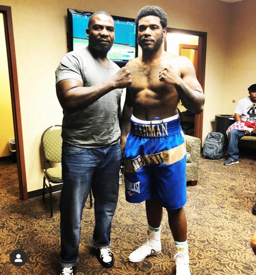 Rahman Jr is the son of former heavyweight champion Hasim Sr