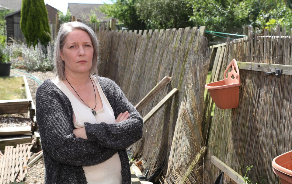 Dawn says her neighbour's line damages her fence - and has vowed to trim it again if necessary