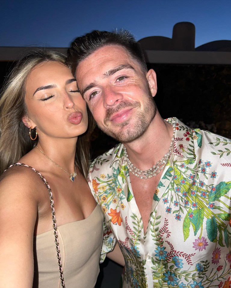 Grealish and Sasha recently went on holiday to Greece together