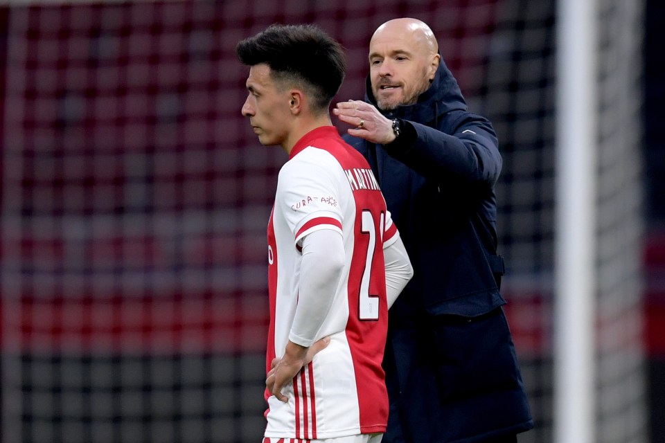 The centre-back worked with Ten Hag at Ajax and is said to be 'demanding' a negotiation