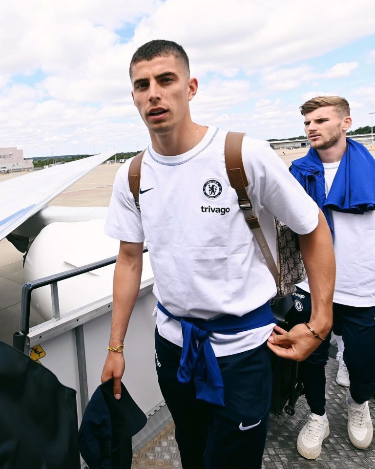 Chelsea have flown to LA today for a pre-season tour