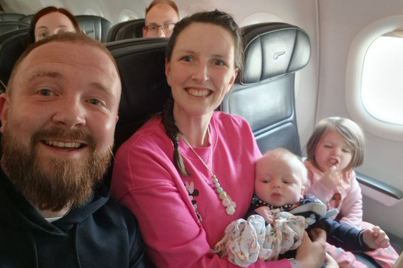 Scott Shields and his family are stranded in Florida without their luggage