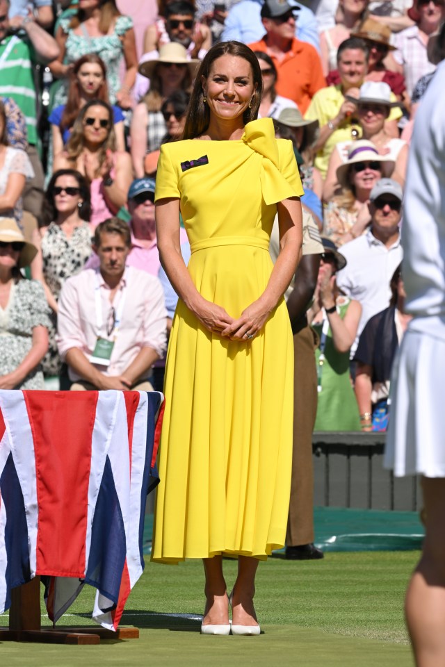 The Duchess of Cambridge was there for the presentations