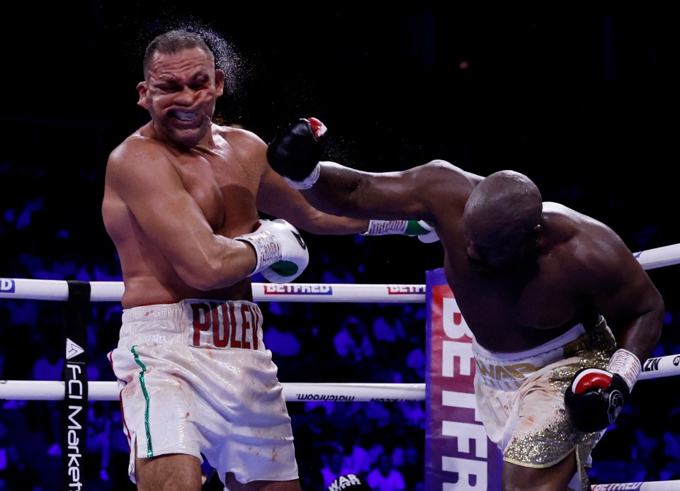 Chisora won a brutal war with Kubrat Pulev at the O2 Arena