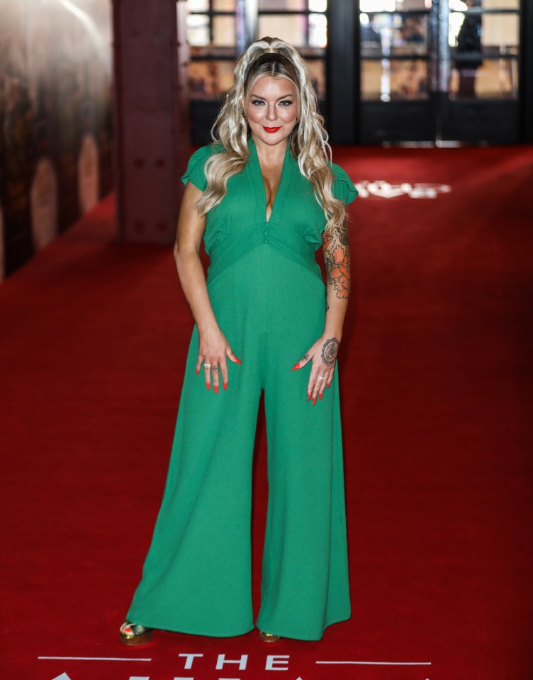 Sheridan Smith stuns in a green jumpsuit at Railway Children Return's premiere