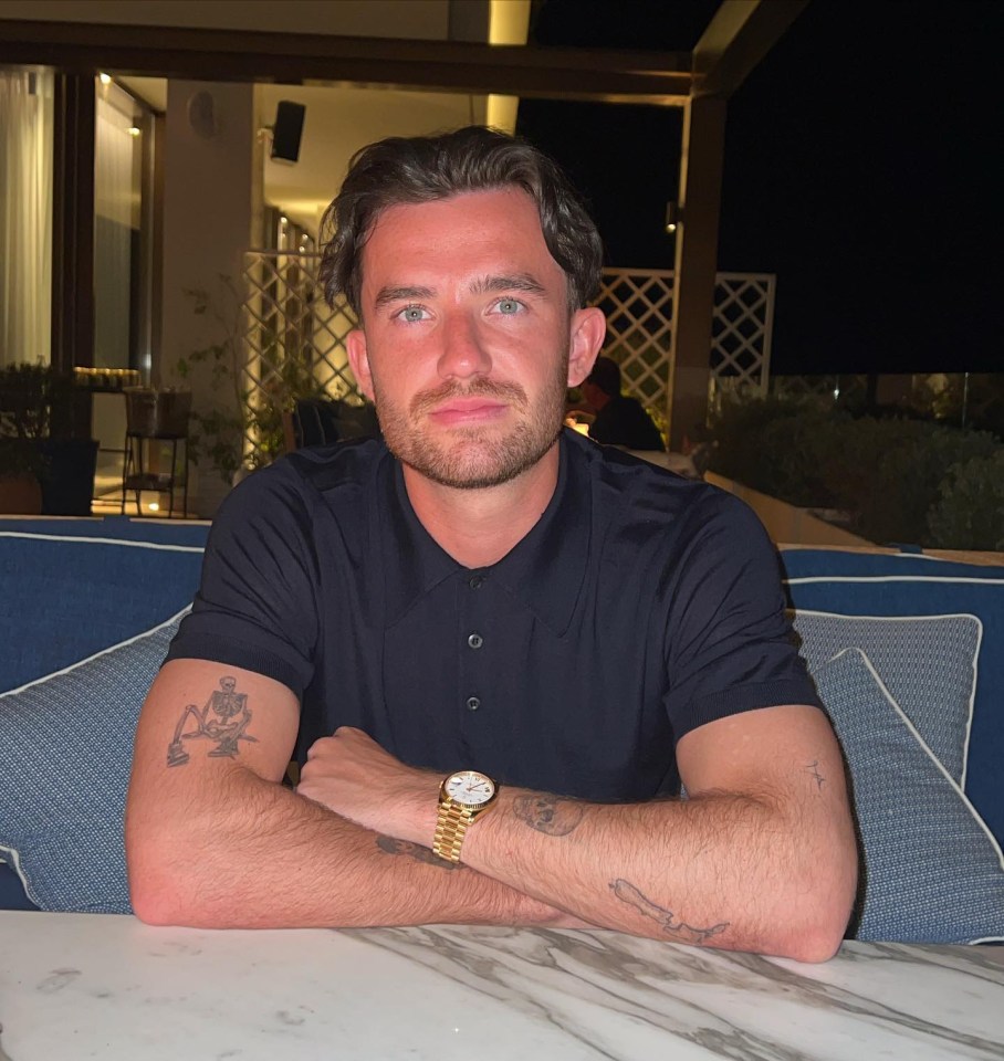 Ben Chilwell has a number of tattoos, each with their own meaning