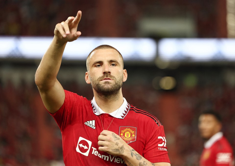 Shaw has praised 'top manager' Ten Hag