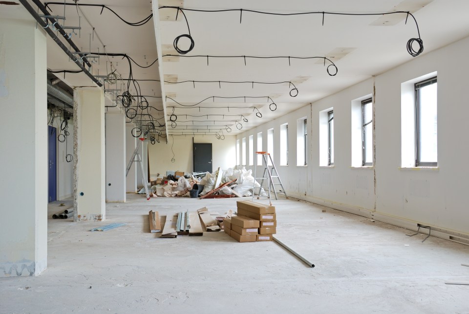 Office spaces are being converted into homes